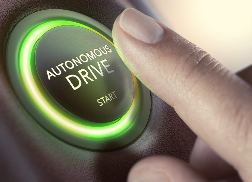 autonomous drive button